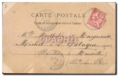 Kocice — Puy-Soubrier, wrzesień 1902 — Lambert, nr 70 — Rewers