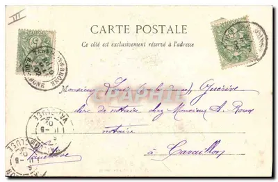 Pani THÉRÉSA, Somnambule Extra-lucide — Le Paysan — Wydawnictwo Phototype A. Bergérot et Cie, Nancy — Rewers