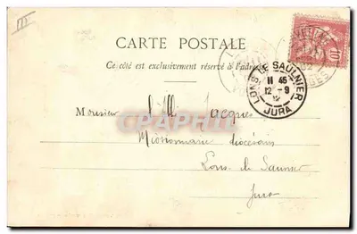Horóscopo : Jovem briguento, mau — Os 4 Valetes - Valete de Espadas — Edição Fototipia A. Bergeret e Cie, Nancy — Verso