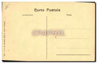 Cartolina biblica — Apocalisse e profetie — Editore A. J. W. Bruxelles, Serie A, Profeti — Verso