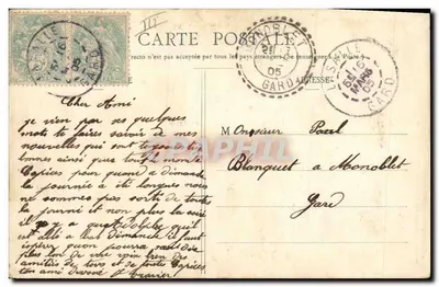 Idioma dos As — Idioma dos As — Papel de Negócios, Carta, Presentes, Casamento — Editor A. Béchard, n° 314 — Verso