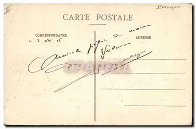 Valence - Filiale della Banca di Francia — Collezione P. Peyrouza, Valence, n° 205 — Verso