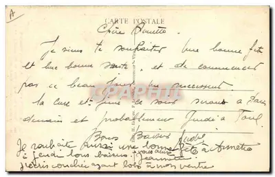 Normandia — Wracając z wyznania — Wydawca: H. Lévy, nr 142 — Rewers