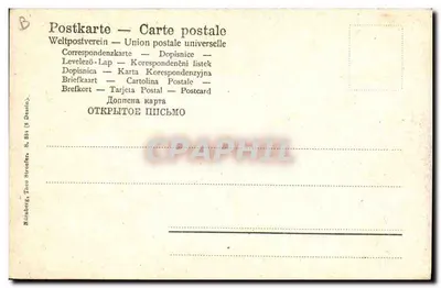 Frau in Abendkleid — aufwendige Frisur — Verlag Battaro — Rückseite