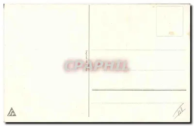 Criança com cesta de flores — ilustração — editor G. (assinatura) e número de série não visível — Verso