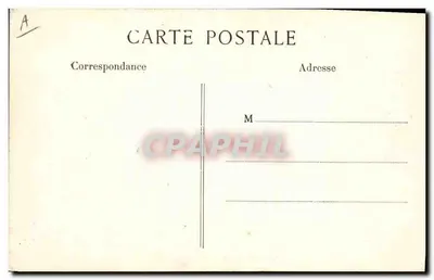 Camp d'Auvours — Refeição ao ar livre — L.M. — Verso