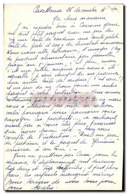 Caméléon — Prawdopodobni Mieszkańcy Maroka — Foto Fiandrin n°107 — Rewers