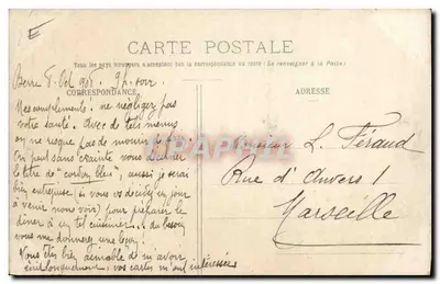 Berre - Salzkristallisation - Sammlung L. A. — Rückseite