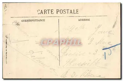 Auxerre — La Place du Marché et la Caisse d'Épargne — LL. Éditeur LL. — Rewers