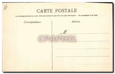A Lanterna do Gars de Falaise — cena de carnaval com personagens em traje — editor C. Léon, n°3 — Verso