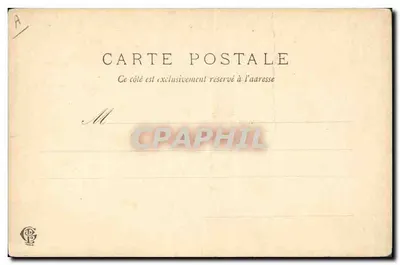Tänzerin — Henri Boutez — Verlag C. P. R. (C. P. R. Paris) — Rückseite
