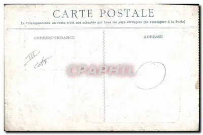 Mulher bretã — propaganda para os Caminhos de Ferro do Oeste — editor Grün, n° -01 — Verso