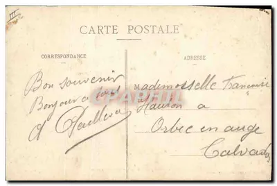 Camp van Châlons - Uitzicht op de Tentes — Militaire Boekhandel Guérin, Mourmelon — Achterkant