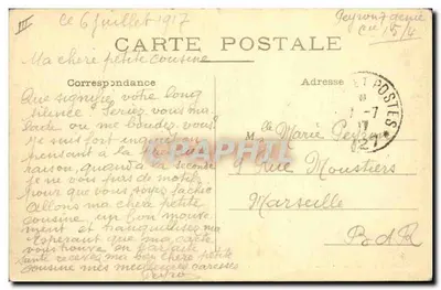 Manobras de Artilharia — Paris — Agência Central das Grandes Fornalhas de Paris — Verso