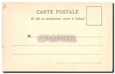 Revisão dos Reservistas da 11ª Divisão — 26 outubro 1899 — Fototipia A. Bergeret et Cie, Nancy — Verso