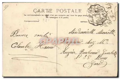 Port-Saint-Louis-du-Rhône — La Raccolta del Sale — Edizione dell'Établissement du Casino — Verso