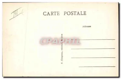 À beira do oceano — Marais salants — F. Chapeau, editor, Nantes, n° 262 — Verso