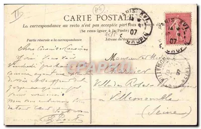 No País do Sal — Um Batismo — Héliotypie Dugos et Cie, Nantes — Verso
