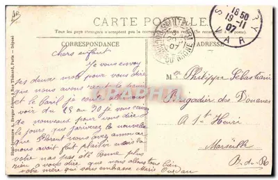 Omgeving van Toulon - Eiland Embiers — De Zoutwerken — Uitgave Novaro n°20 — Achterkant