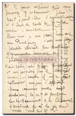 Le Pouliguen (Loire-Inf.) — Os Marais salants — Coleção AD — Verso