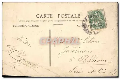 Beauvais — La Caisse d'Épargne — éditeur impr. J. Lefebvre — Verso