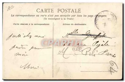 Pays Normand — Typ rybaka — C.P.B. — Rewers