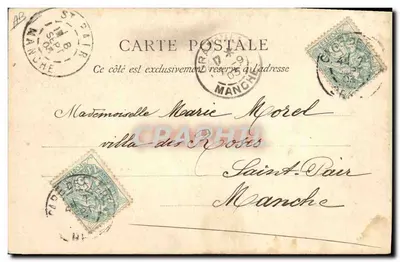 Un vecchio Giardiniere — La Normandia 4805 — Editore A. Paris — Verso