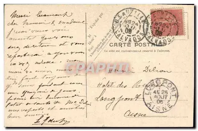 Normandia — Normańska wioska — V-P. Paryż. Nr 9 — Rewers