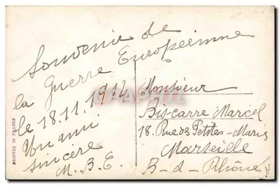GEORGES V — REI DA GRÃ-BRETAGNA — W.D. Downey Fot. — Coll. P.R. 154 — Verso