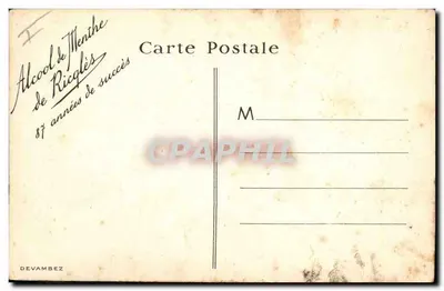 O Teatro — Alfred de Musset (1810-1857) — Editado pela Maison de Ricqlès — Verso
