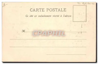 Tijdschrift van de Reservisten van de 11e Divisie — 26 Oktober 1899 — Fototypie A. Bergrest en Cie Nancy — Achterkant