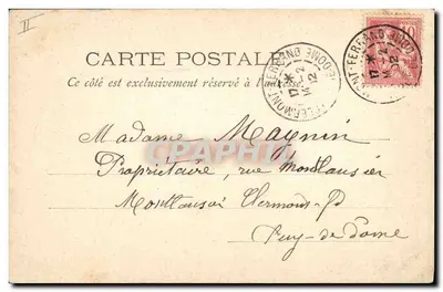 Chamalieres — Sur le terrain de manœuvres — F. R. — Série n. 13 — Verso