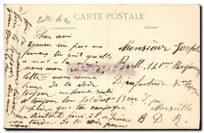 I Hindu in marcia verso il fronte — B.D. — n° 1130 — Verso