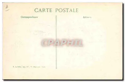 Onderofficier van Indiase Kavallerie — 1914, 1e Serie — Cliché Marchand — Achterkant