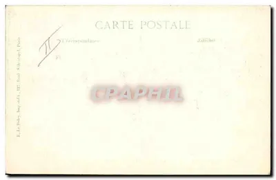 Entrada de um acampamento - Exército Indiano — 11ª Série — E. Le Dolez, Paris — Verso