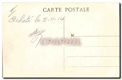 Desfile de soldados hindúes en el Prado — Campaña 1914 — Ejército de la India — L.R. — Reverso