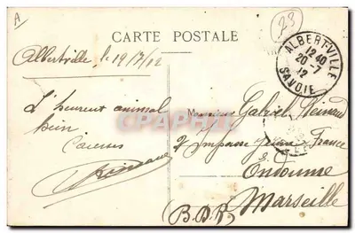 Savoie — La Marmotte — Ch. Grimaldi, Chambery — Rewers