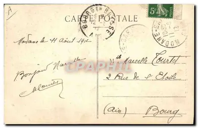 Savoie — Marmota — Wydawca anonimowy, n° 2270 — Rewers
