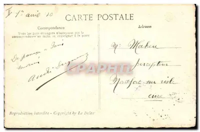 Chantecler, autor M. Edmond Rosstand — Acte II - Rano u Kury — wydawca Le Deley — Rewers