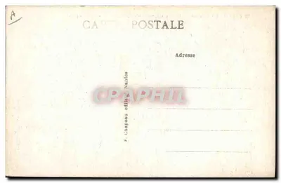 Guérande (Loire-Inf.) — Zoutmarsen bij Pouliguen — Mulon de Sel — F. Chapeau, Nantes — Achterkant