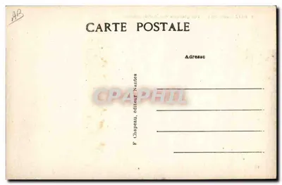 Batz (Loire-Inf.) — Vista geral dos Marais Salants — E. Chapeau, editor Nantes — Verso
