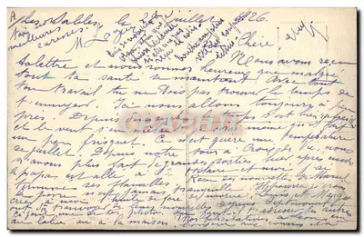 Les Sables-d'Olonne — Os Marais Salants — Editor Limousin, n° 80 — Verso