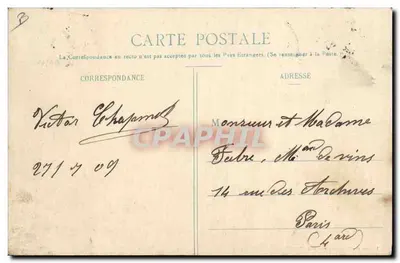 Nos Marais Salants dos SABLES-D'OLONNE - Paludiers — Edição das Naurelles Galeries - N° 223 — Verso