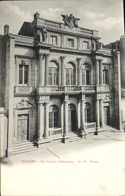 Béziers - A Caixa de Economia - M. P., Fot.