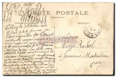 Bar-le-Duc — A Caixa de Poupança — Editor Cochet, Journal — Verso