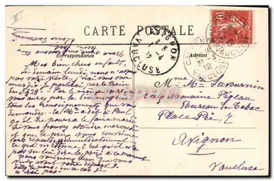 Carpentras (Vaucluse) — Caixa de Poupança e Previdência — Edições Artísticas J. Brun e Cie, Carpentras — Verso