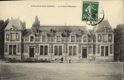 Chalons-sur-Marne — A Caixa de Economia — L. Coëx, editor