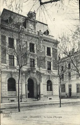 Chambéry — A Caixa de Economia — Editor Reynaud