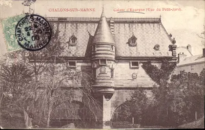 Chalons-sur-Marne — Caisse d'Épargne (Vista do Petit-Jard) — editor não identificado