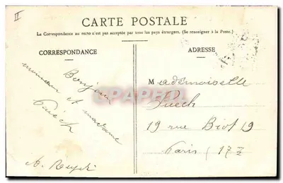 Chalons-sur-Marne — Caisse d'Épargne (Vista do Petit-Jard) — editor não identificado — Verso